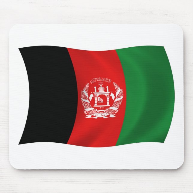 Afghanistan Flag Mousepad (Vorne)