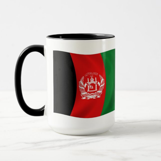 Afghanistan Flag-Tasse Tasse (Links)