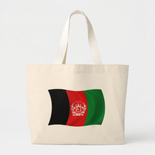 Afghanistan Flag Totag Jumbo Stoffbeutel