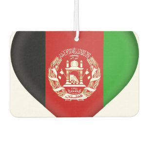 Afghanistan-Flagge Autolufterfrischer