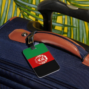 Afghanistan-Flagge Gepäckanhänger