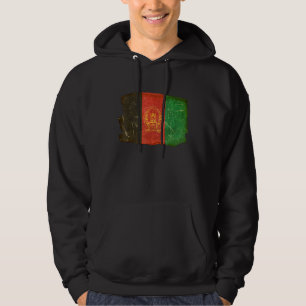 Afghanistan-Flagge Hoodie