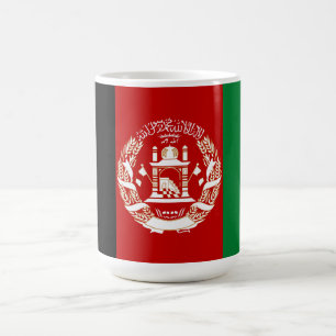 Afghanistan-Flagge Kaffeetasse