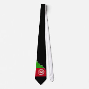 Afghanistan-Flagge Krawatte