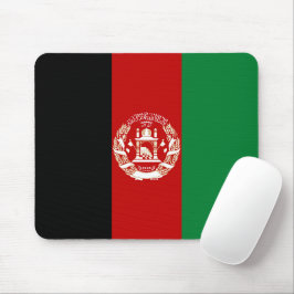 Afghanistan-Flagge Mousepad