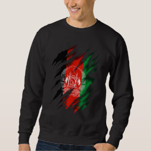 Afghanistan-Flagge Sweatshirt