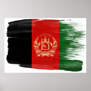Afghanistan-Flaggen-Plakate Poster