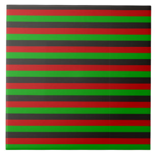 Afghanistan-Flaggenfarben Streifen Land Symbol Pat Fliese