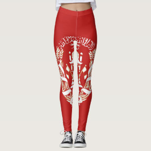 Afghanistan-Flaggensymbol Leggings