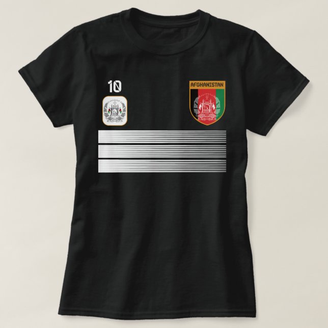 Afghanistan Football Jersey 2021 Soccer Pullover H (Design devant)