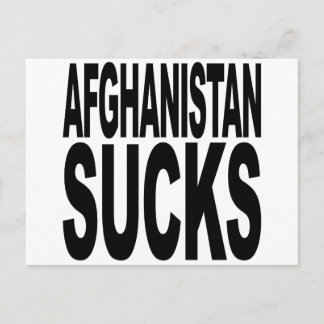 Afghanistan ist scheiße postkarte