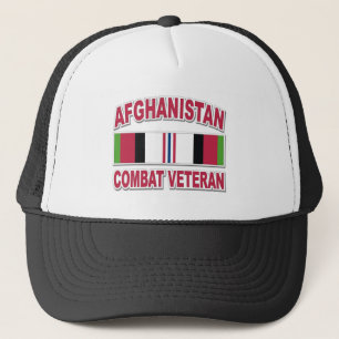 AFGHANISTAN-KAMPF-KRIEGSVETERAN-FERNLASTFAHRER-HUT TRUCKERKAPPE
