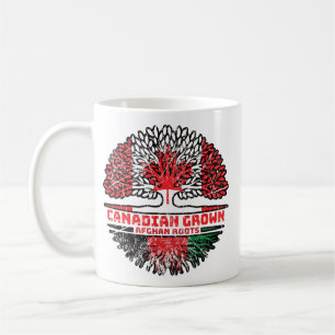 Afghanistan, Kanadisches Baumrottflagge in Kanada Kaffeetasse