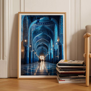 Afghanistan Kunst Druck Herat Moschee Poster Kabul