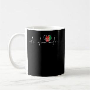 Afghanistan-Liebe und Afghanische Flagge für Afgha Kaffeetasse