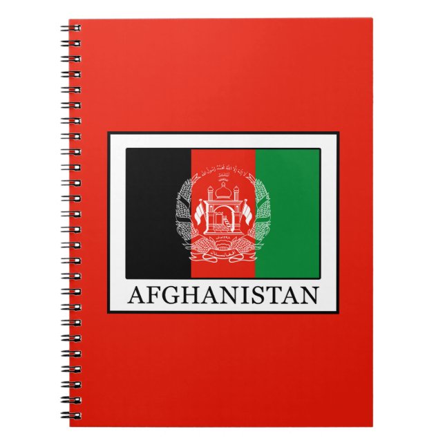 Afghanistan Notizblock (Vorderseite)