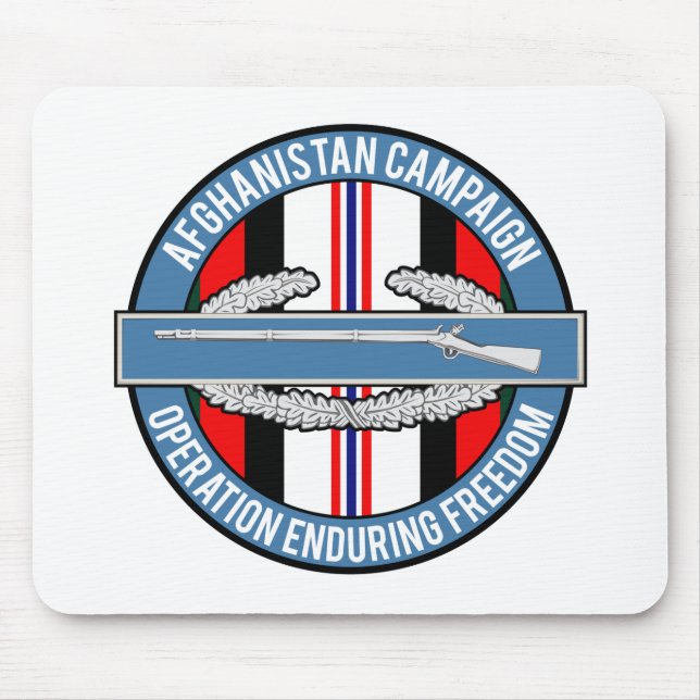 Afghanistan OEF CIB Mousepad (Vorne)