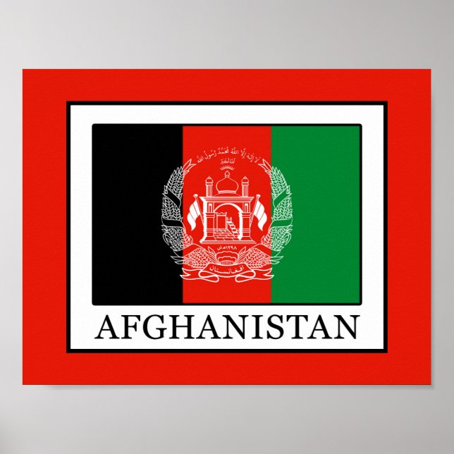Afghanistan Poster (Vorne)