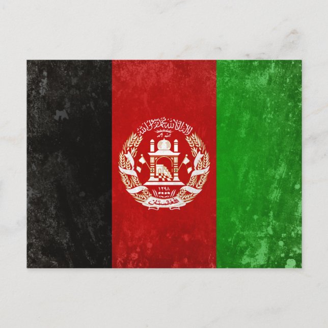 Afghanistan Postkarte (Vorderseite)