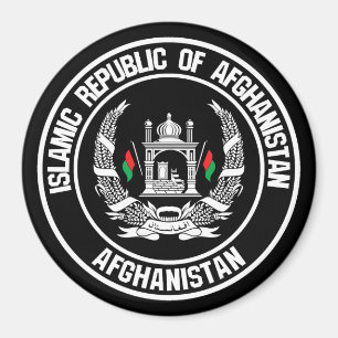 Afghanistan-Runde Magnet