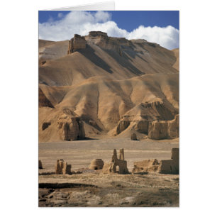 Afghanistan, vallée de Bamian. Anciennes terres