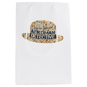 Afikoman Afikomen Detective. Matzah Passover Gesch Mittlere Geschenktüte