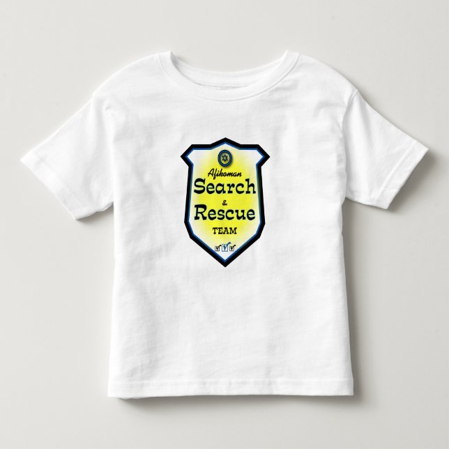 Afikoman Suche u. Rettungsmannschaft Kleinkind T-shirt (Vorderseite)