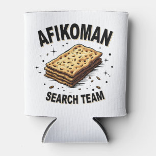 Afikoman-Suchteam Hanukkah Jüdische Lebensmittelli Dosenkühler