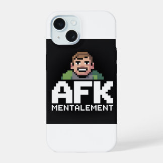 AFK Mental Chibi Gamer Pixel Art iPhone 15 Hülle