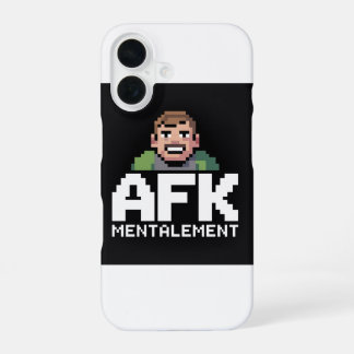 AFK Mental Chibi Gamer Pixel Art iPhone 16 Hülle