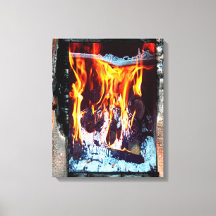 AflFlamme Leinwanddruck