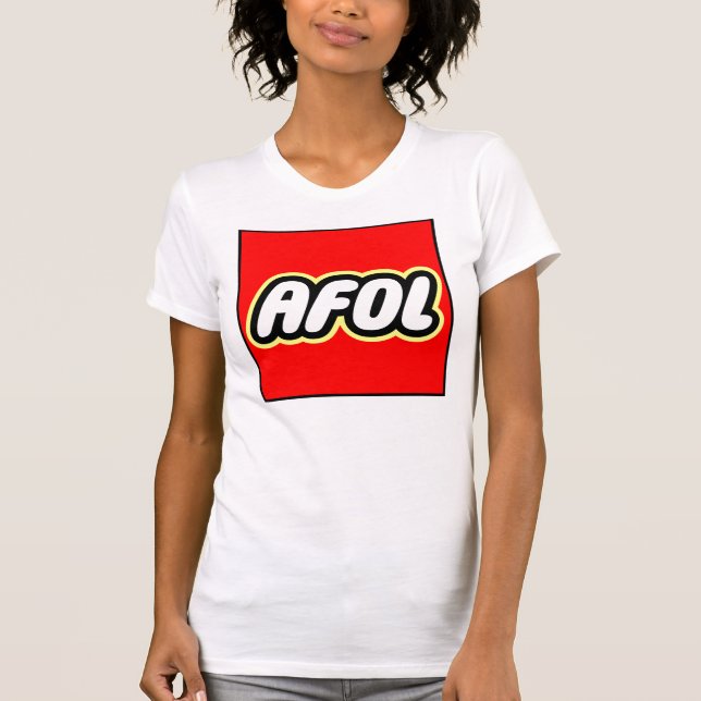 AFOL - groß für Frauen T-Shirt (Vorderseite)