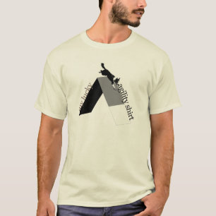 Aframe - mein glückliches Agility-Shirt b/w T-Shirt