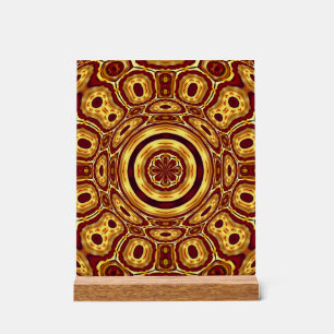 Africa Abstrakt Art Pattern Acrylschild