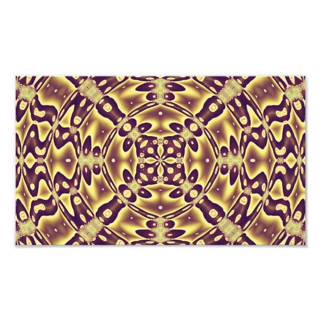 Africa Abstrakt Art Pattern Fotodruck (Vorne)
