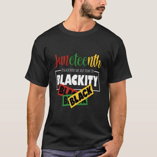 Africa Black Unapologetically Free-Ish Since 1865  T-Shirt (Vorderseite)