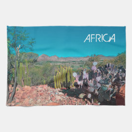 Africa Desert Landscape Nature Cactus Pflanze Geschirrtuch