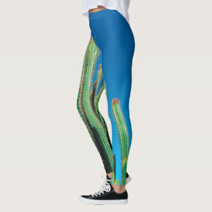 Africa Desert Landscape Nature Cactus Pflanze Leggings