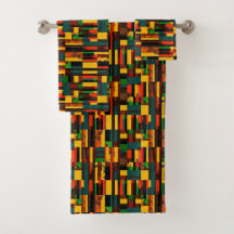 Africa Kente Ghana, Elfenbeinküste Stammesmuster 1