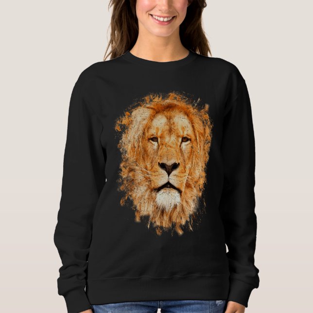 Africa Lion Sweatshirt (Vorderseite)