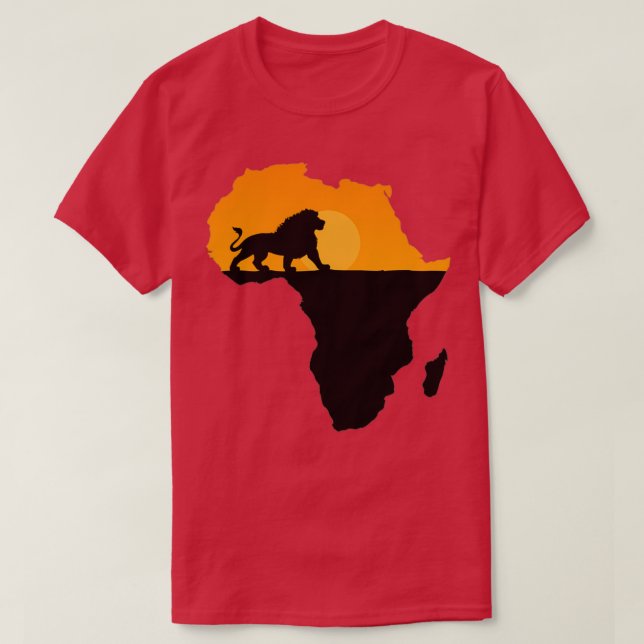 Africa Lion T-Shirt (Design vorne)
