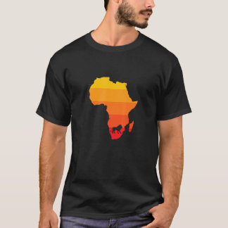 Africa Lion Zoo Predator King Safari T-Shirt