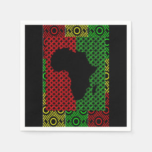 AFRICA NAPKINS SERVIETTE
