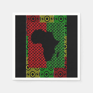 AFRICA NAPKINS SERVIETTE