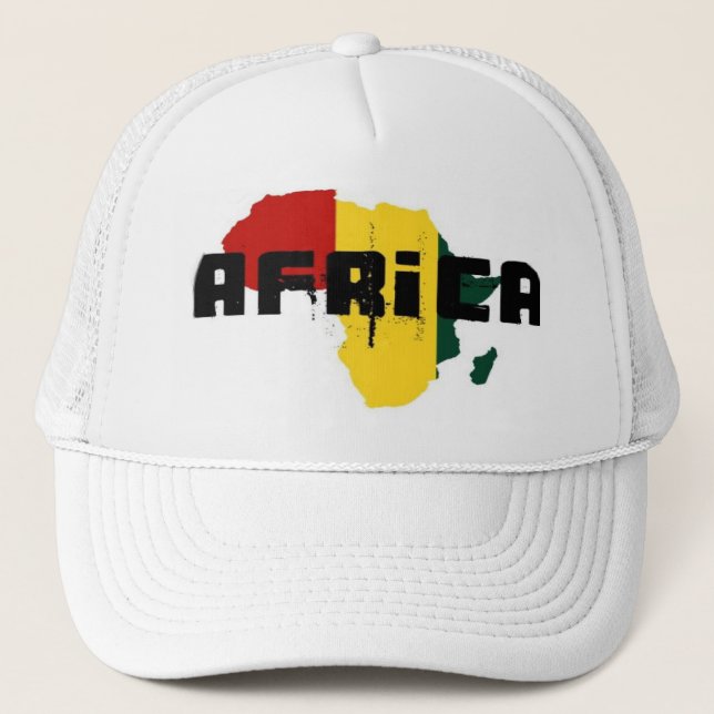 africa rasta Mütze (Vorderseite)