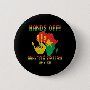 Africa Resistance Thomas Sankara Burkina Faso Ibra Button
