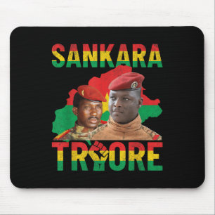 Africa Resistance Thomas Sankara Burkina Faso Ibra Mousepad