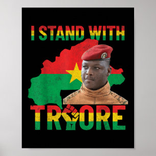 Africa Resistance Thomas Sankara Burkina Faso Ibra Poster