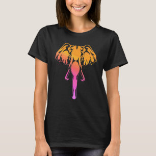 Africa Safari Animal Elephant Portrait Elephant T-Shirt