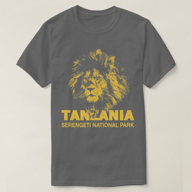 AFRICA Serengeti Nationalpark Afrikanische Safari  T-Shirt (Design vorne)